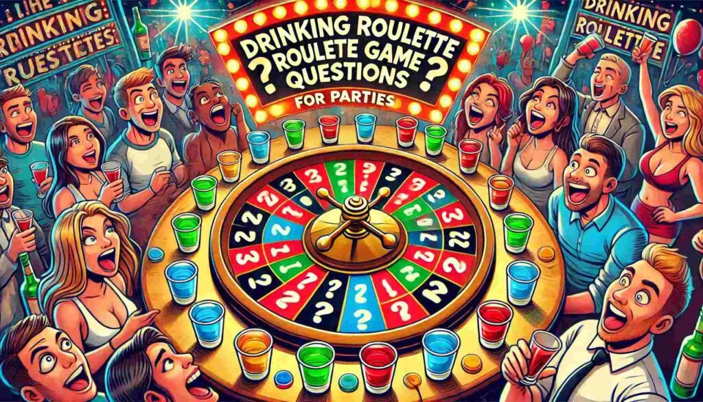 Drinking Roulette Game Questions Complete List