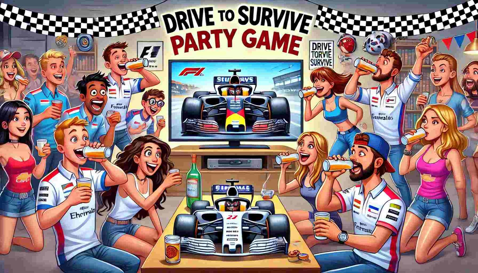 Drive to Survive Drinking Game