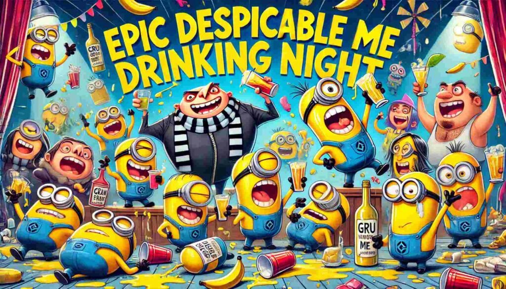 Epic Despicable Me Drinking Night