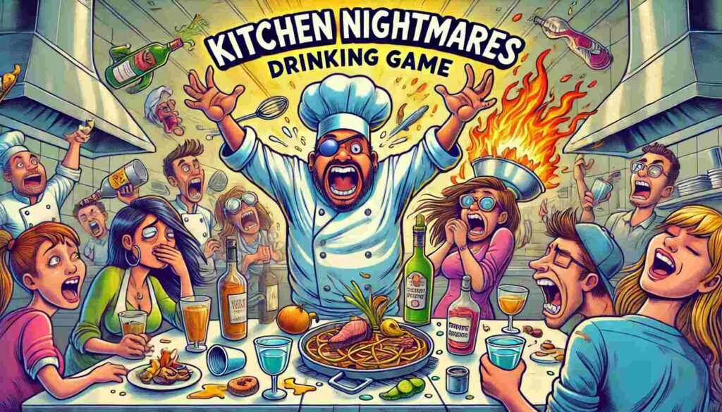 Extreme Kitchen Nightmares Drinking Game Variations