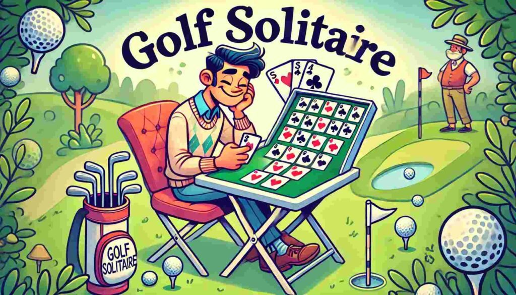 Golf Card Game: Rules, Gears & Fun Variations for All Ages 5 Golf Solitaire