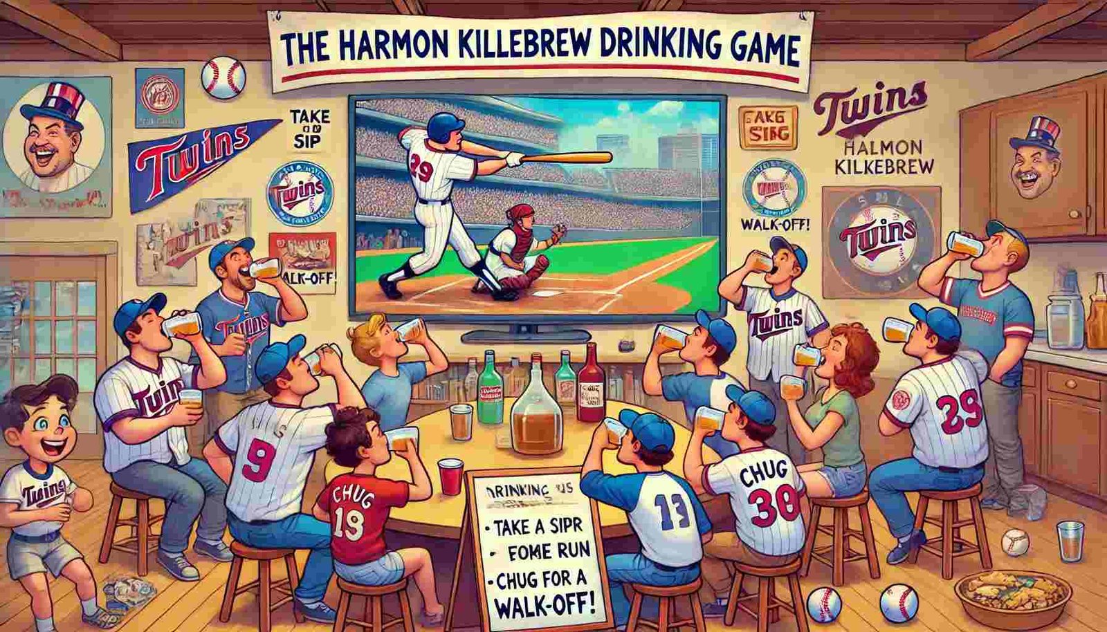 Harmon Killebrew Baseball Drinking Games