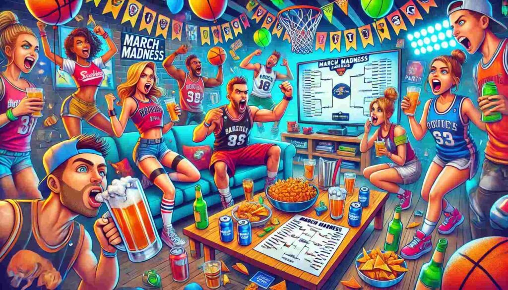 Bracket Busted? Play This March Madness Drinking Game 5 March Madness Party Night