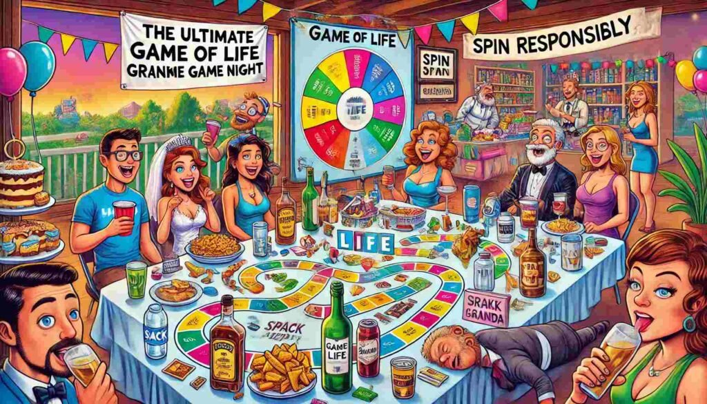 Game of Life Drinking Game – The Childhood Classic Goes Tipsy 2 Official Game of Life Drinking Game Rules