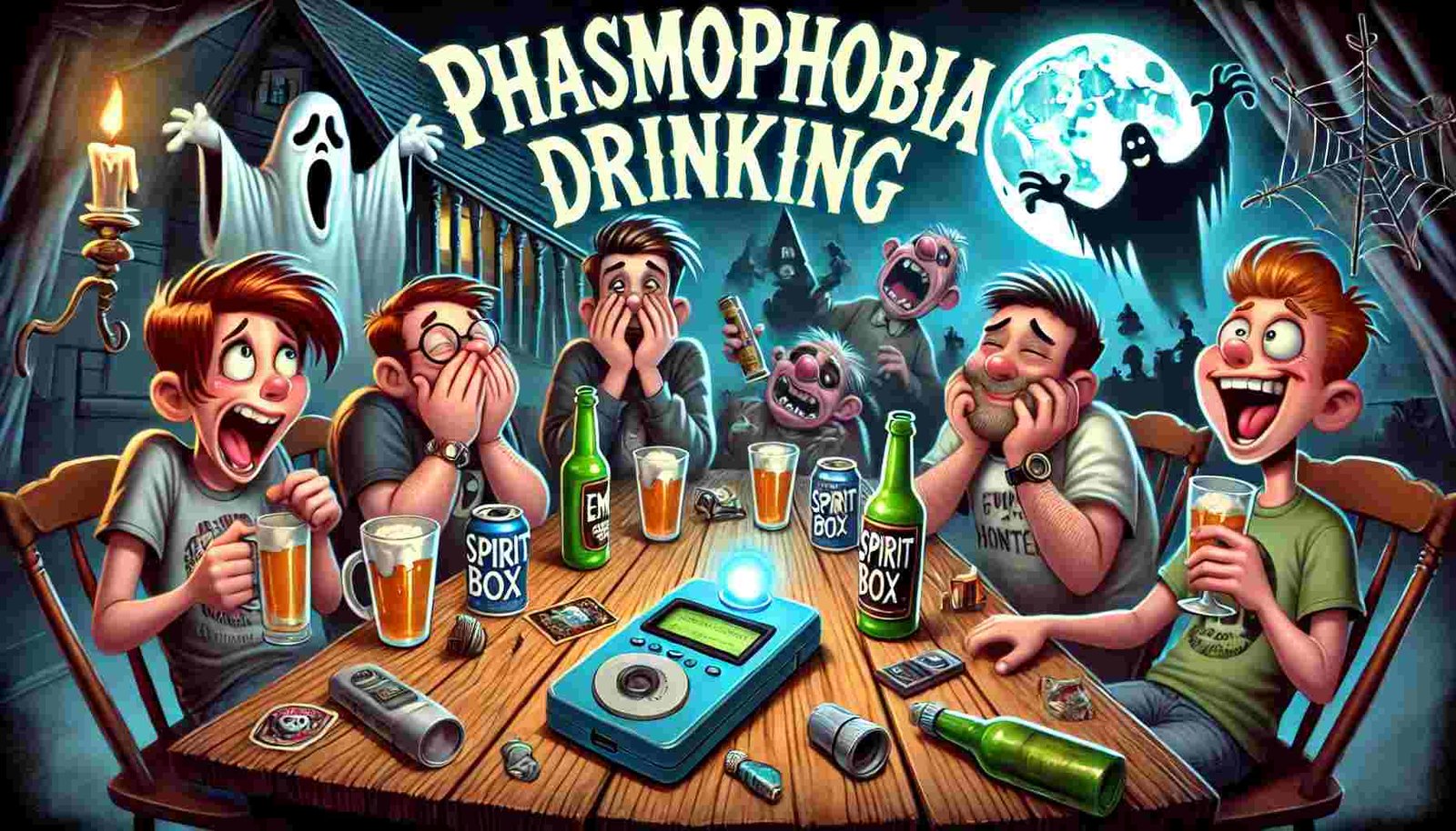 Phasmophobia Drinking Game