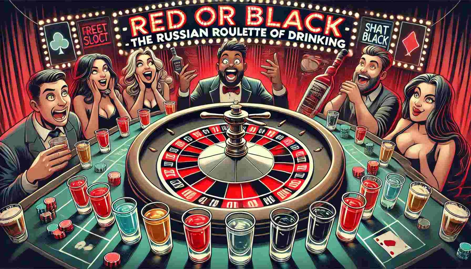 How Far Will You Go? 10 Drinking Roulette Games To Test Your Nerves
