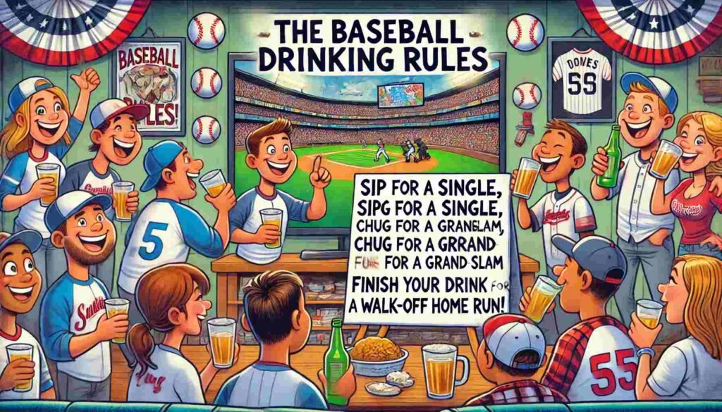 The Baseball Drinking Game Rules