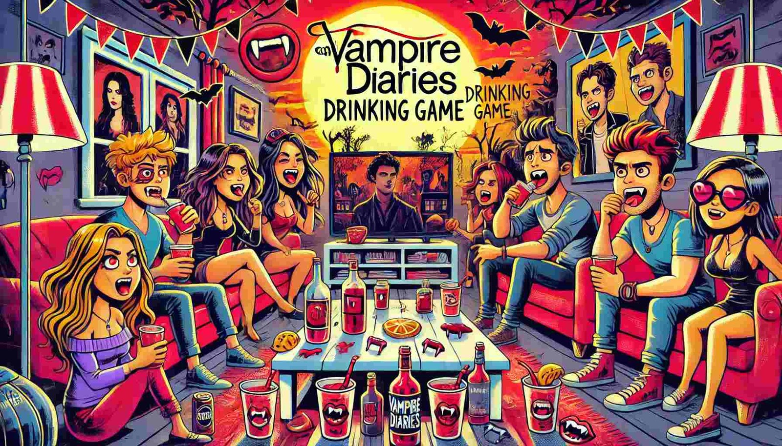 Vampire Diaries Drinking Game