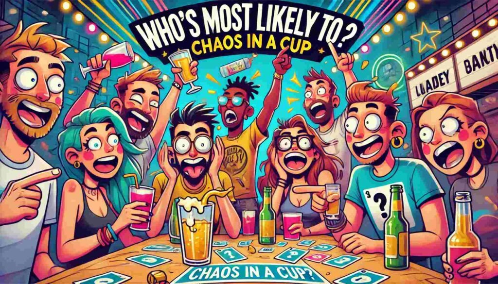 DIY Adult Card Drinking Games: Laugh Hard and Regret Nothing 3 Who’s Most Likely To