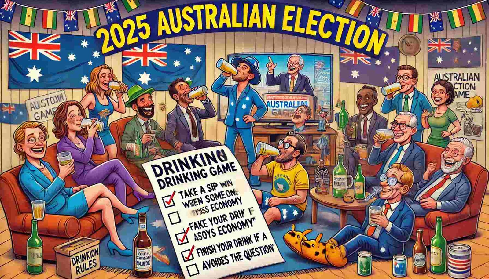 Australian Election Drinking Game
