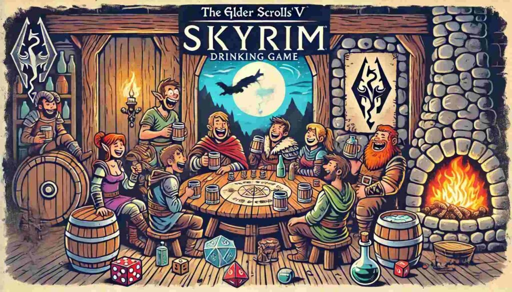 Fus Ro Drunk: The Ultimate Skyrim Drinking Game Guide 4 Chaotic Skyrim Drinking Game Variations