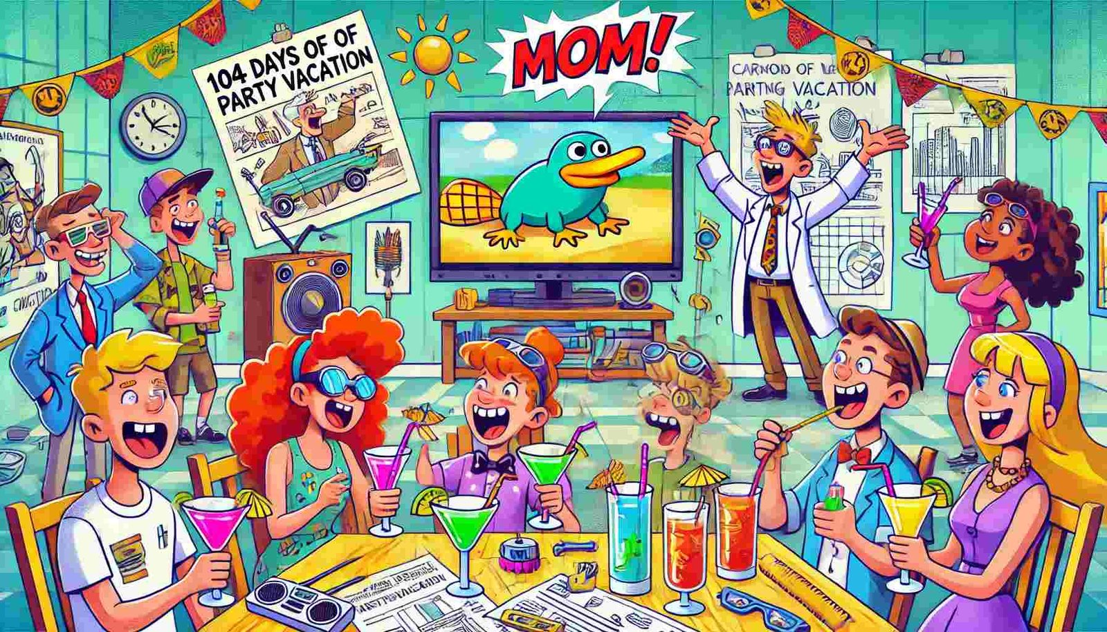 Phineas and Ferb Drinking Game