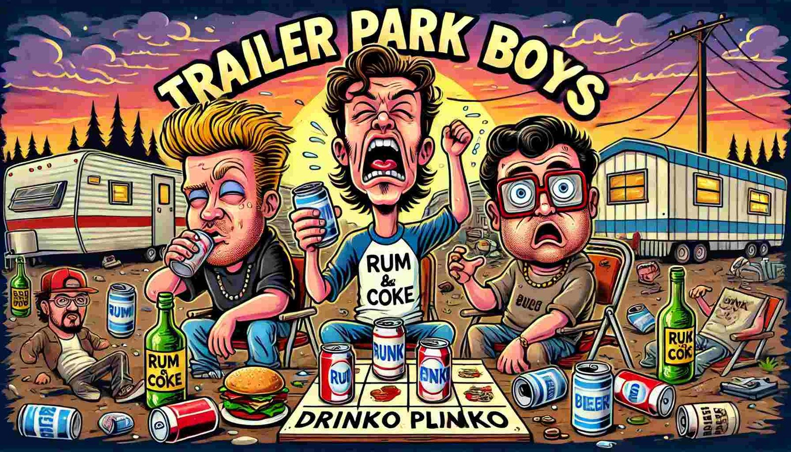 Trailer Park Boys Drinking Game