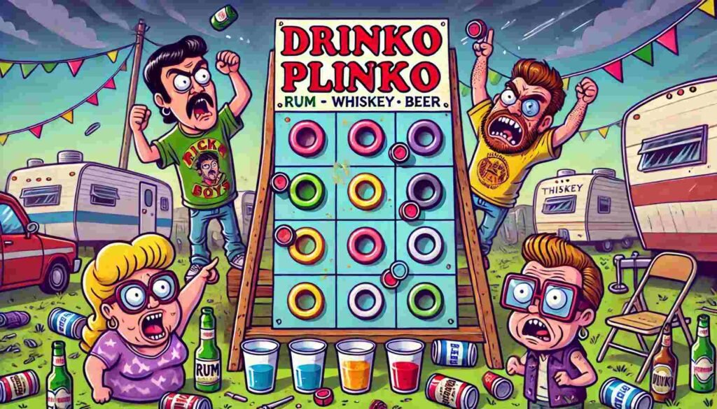 Get Drunk, Ricky-Style: Trailer Park Boys Drinking Game 5 Trailer Park Boys Drinko Plinko Game