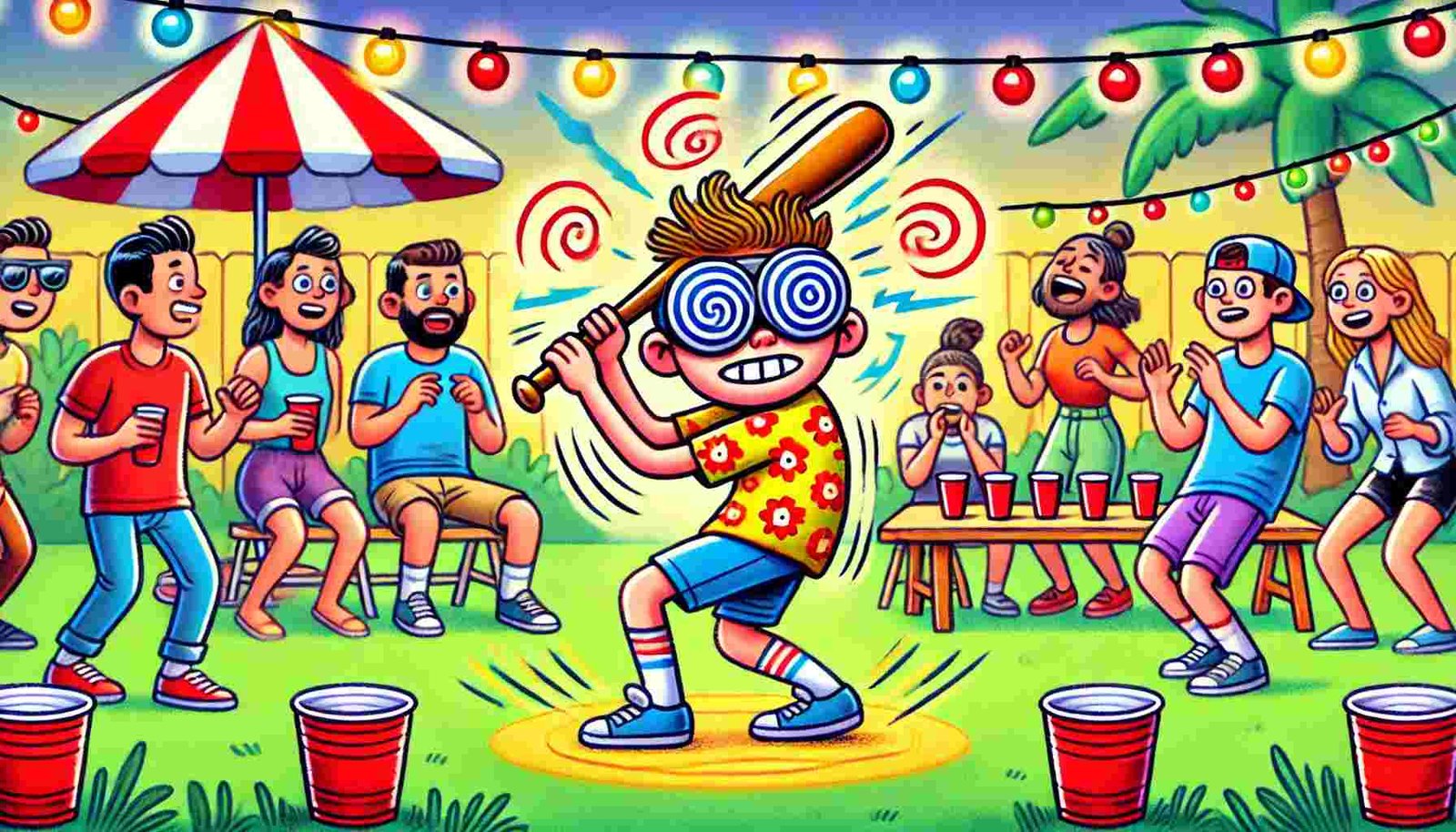 How To Play Dizzy Bat Drinking Game (Without Falling On Your Face…Too Hard)