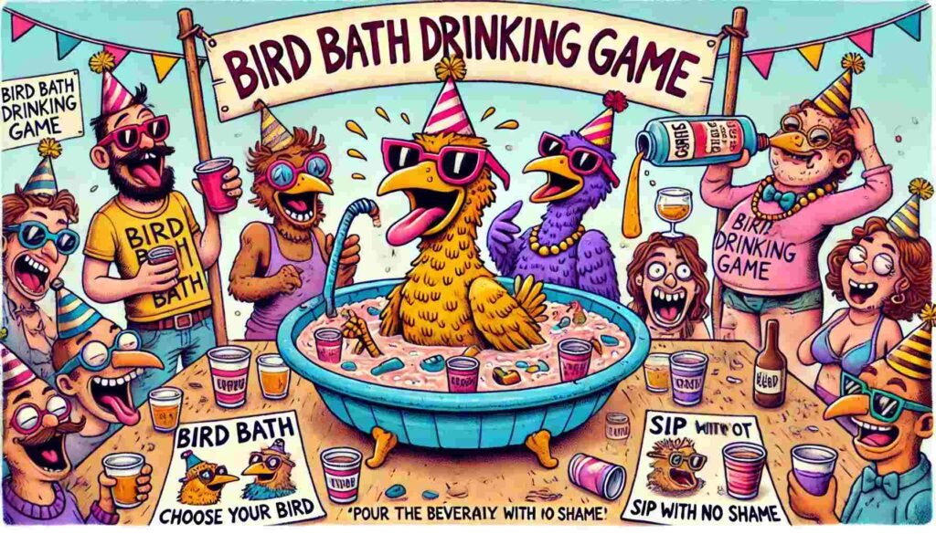Bird Bath Drinking Game: The Weird & WTF Tale That Broke the Internet 3 Fueling the Bird Bath Craze