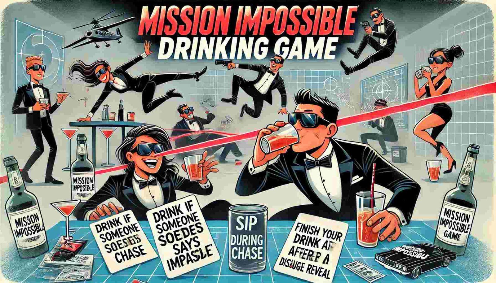 Mission Impossible Drinking Rules