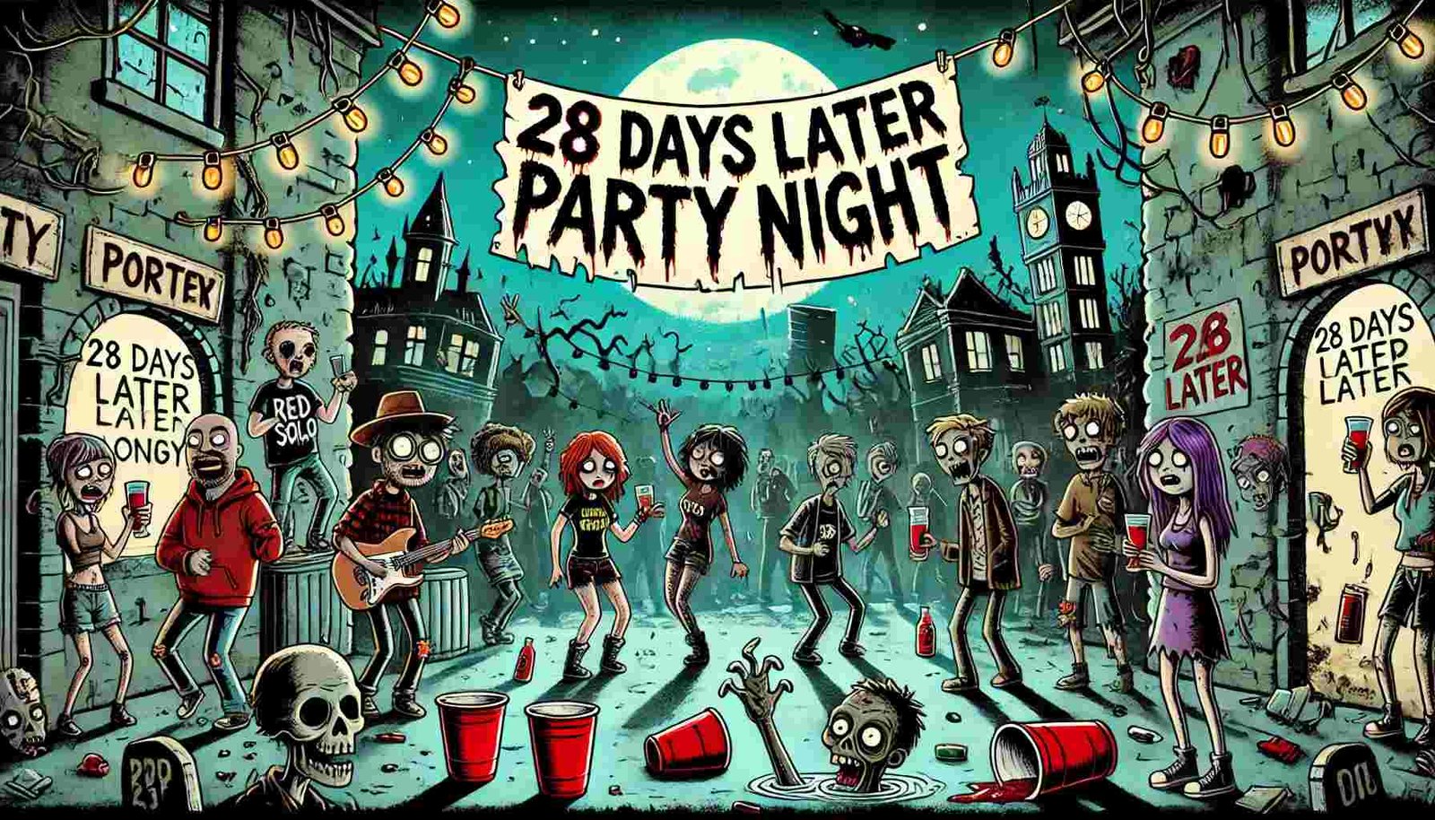 28 Days Later Drinking Game