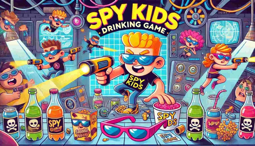 Spy Kids Drinking Game: Nostalgia, Gadgets & Booze 2 Drinking Game Variations by Spy Kids Movie