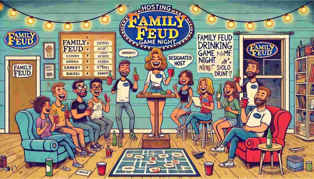 Family Feud Drinking Game: The Booziest Battle Since Fast Money 3 Family Feud Drinking Game Wild Variations