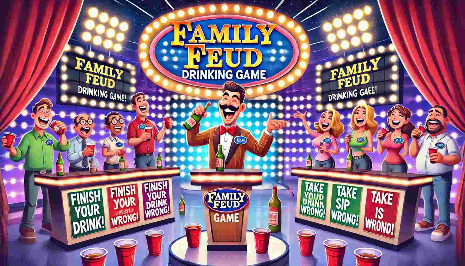 Family Feud Drinking Game