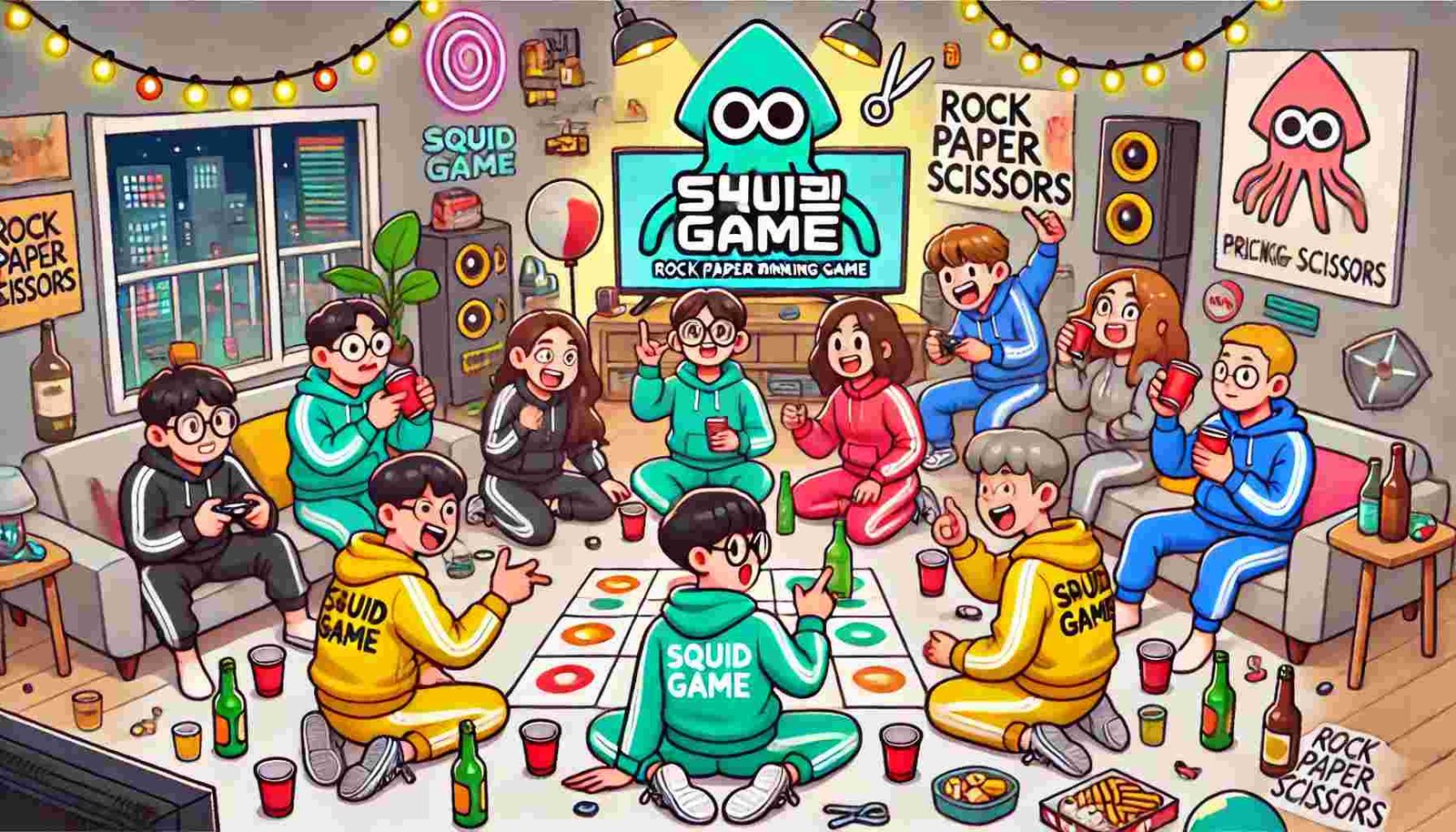 Squid Game Season 3 Drinking Game