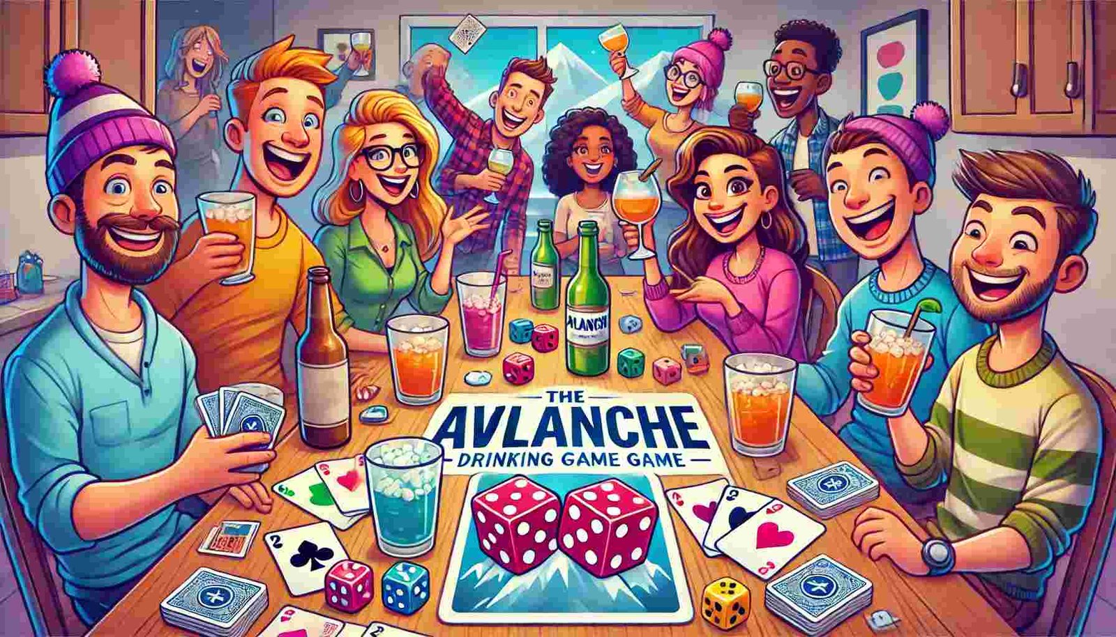 Avalanche Drinking Game Rules