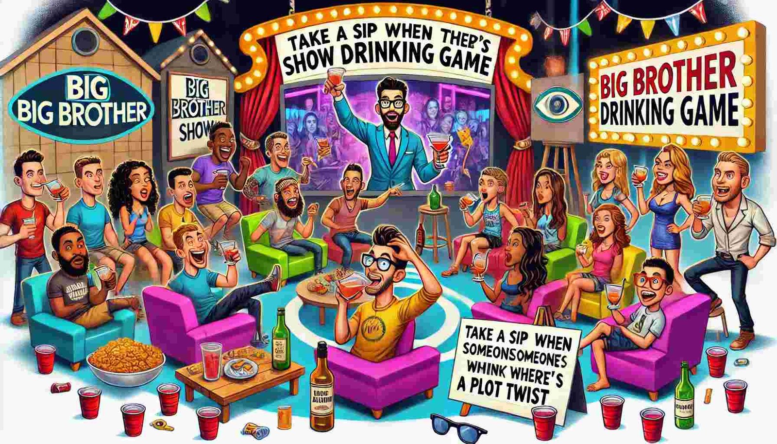 Big Brother S27 Drinking Game