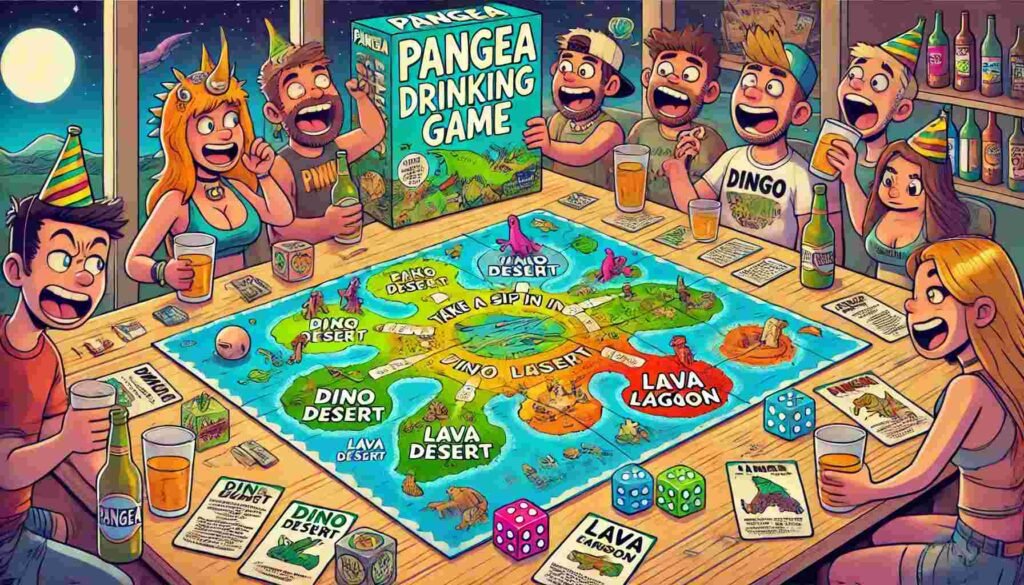 Pangea Drinking Game: The Chaotic Cardboard Game You Never Knew You Needed 2 Cardboard Pangea Drinking Game