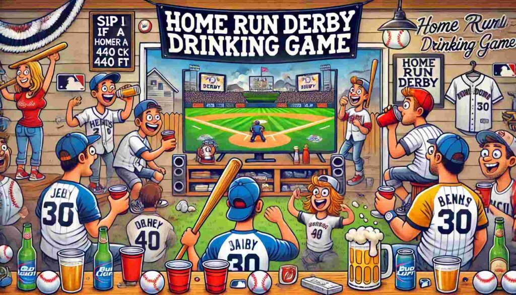 Hilarious Home Run Derby Drinking Game Rules to Knock You Outta the Park 2 Home Run Derby Drinking Game Rules