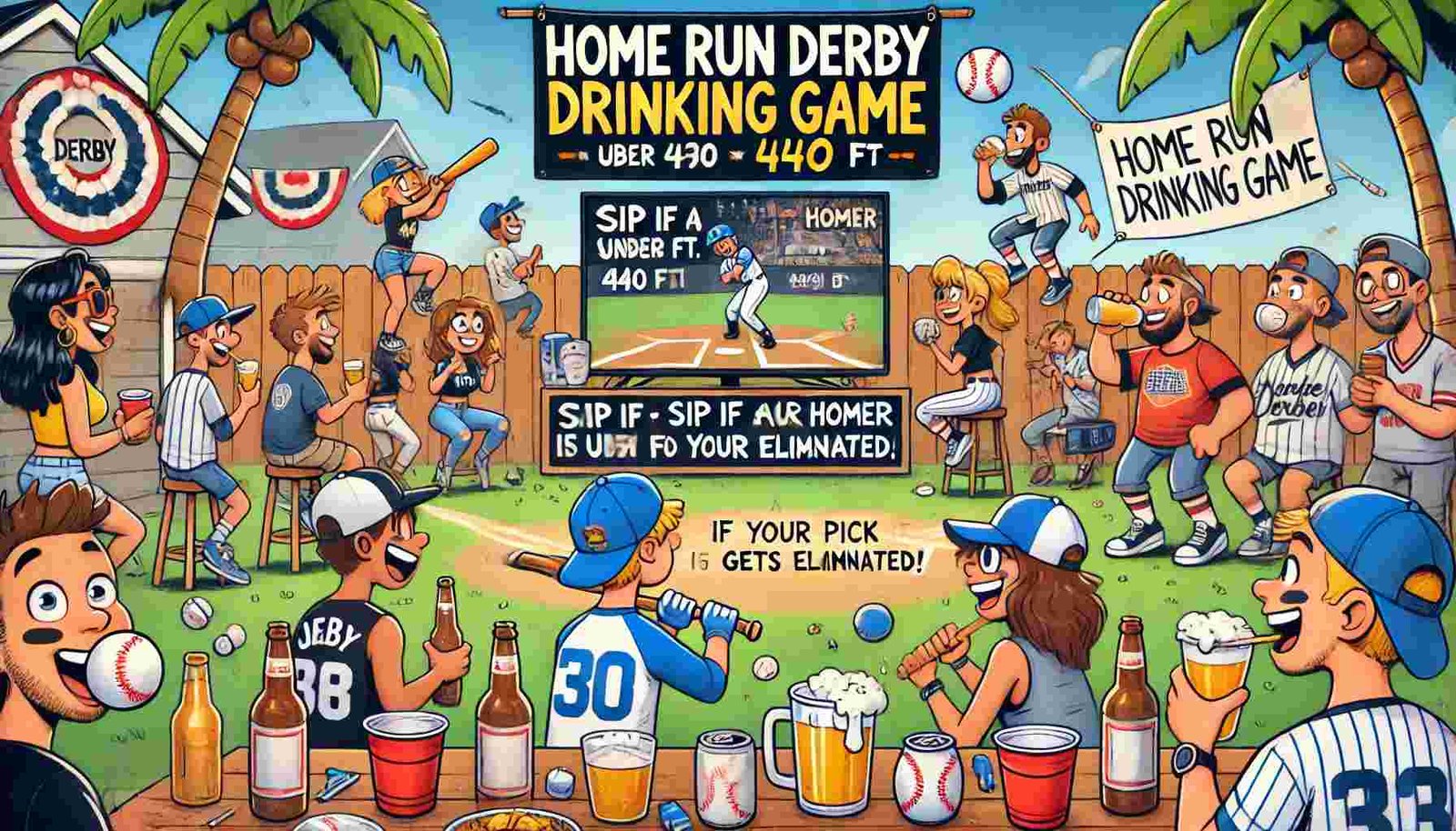 Home Run Derby Drinking Game