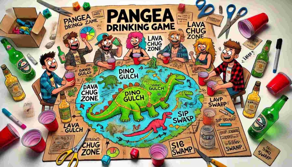 Pangea Drinking Game: The Chaotic Cardboard Game You Never Knew You Needed 3 How to Play Pangea Drinking Game
