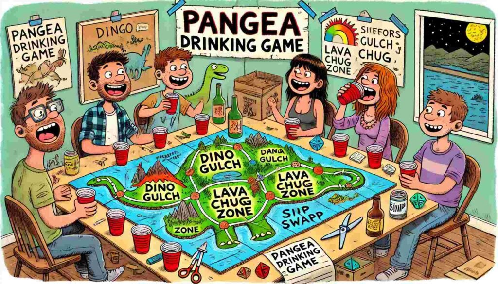 Pangea Drinking Game: The Chaotic Cardboard Game You Never Knew You Needed 5 Pangea Drinking Game Ideas