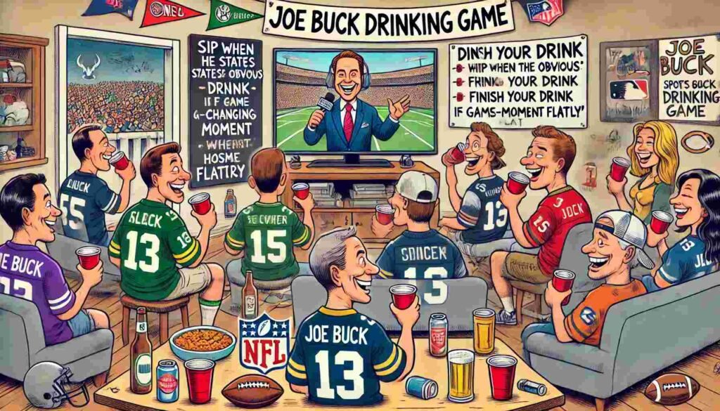 Joe Buck Drinking Game: Turn Every Monotone Call Into a Party Play-by-Play 4 Why Joe Buck Drinking Game Is a Grand Slam for Sports Fan