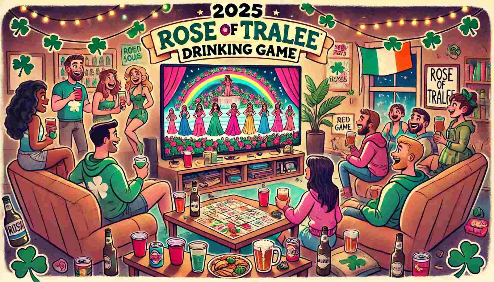 2025 Rose of Tralee Drinking Game
