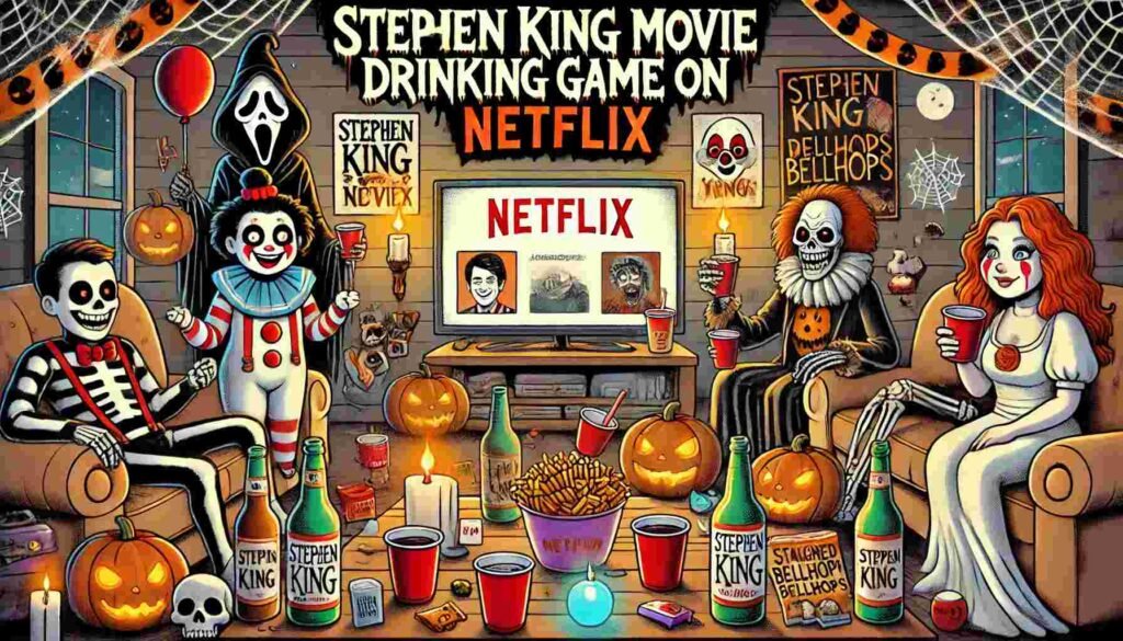 Host a Stephen King Drinking Game Marathon Night