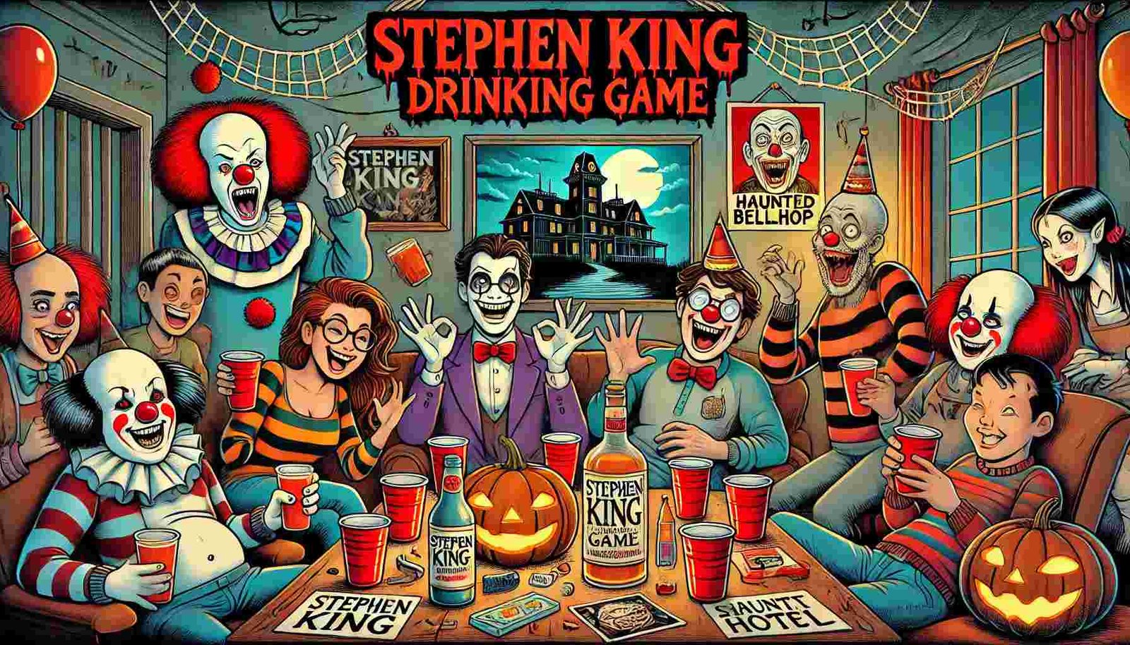 Stephen King Drinking Game