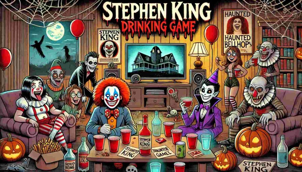 Stephen King Movie Drinking Game Rules