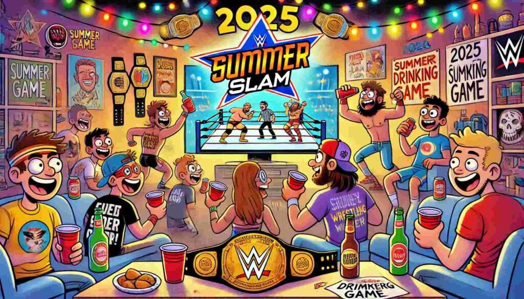 2025 SummerSlam Drinking Game: Join the Ultimate WWE Bash 2 WWE SummerSlam Watch Party
