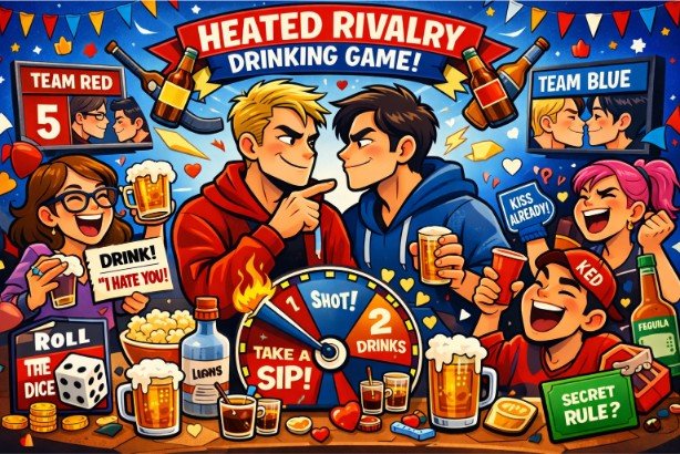 Heated Rivalry Drinking Game Rules