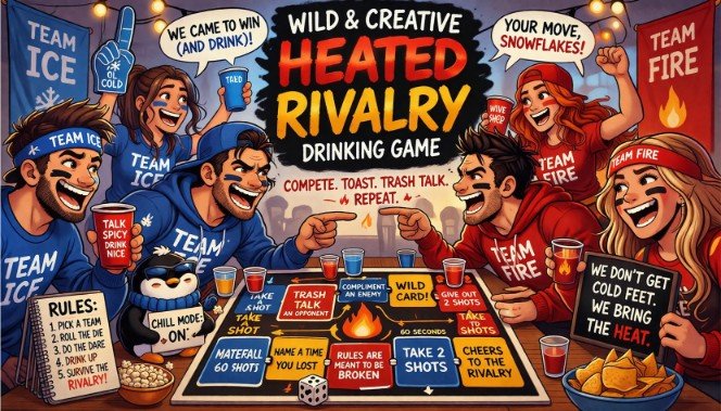 Wild Heated Rivalry Drinking Games