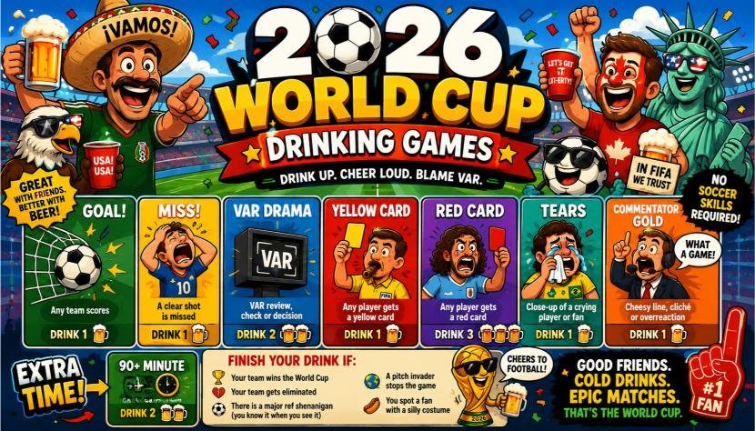 2026 World Cup Drinking Games