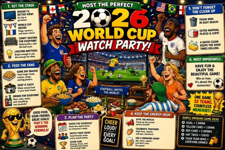Host the Perfect 2026 World Cup Watch Party